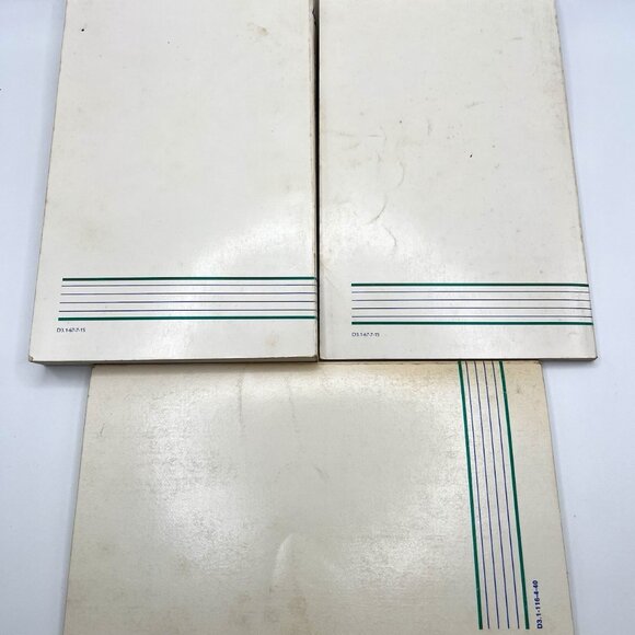 Vintage 80s MS-DOS 3.10 Manuals Set Of 3 Reference & User’s Guides Model D PC - Picture 2 of 7